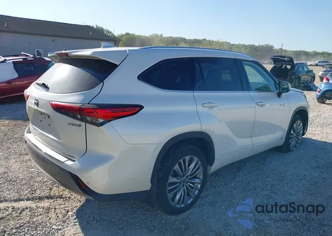 2020 Toyota Highlander Hybrid Platinum из США, поврежденный, VIN 5TDEBRCH2LS012254